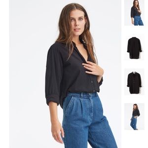 Xirena black beau shirt only worn twice